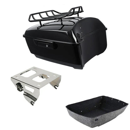 King Trunk Luggage Solo Mount Rack for Harley Touring Road Glide (2014 - 2025)