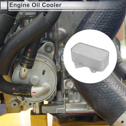 Engine Oil Cooler Set for Audi S8 (2001–2003) No. 077117021Q