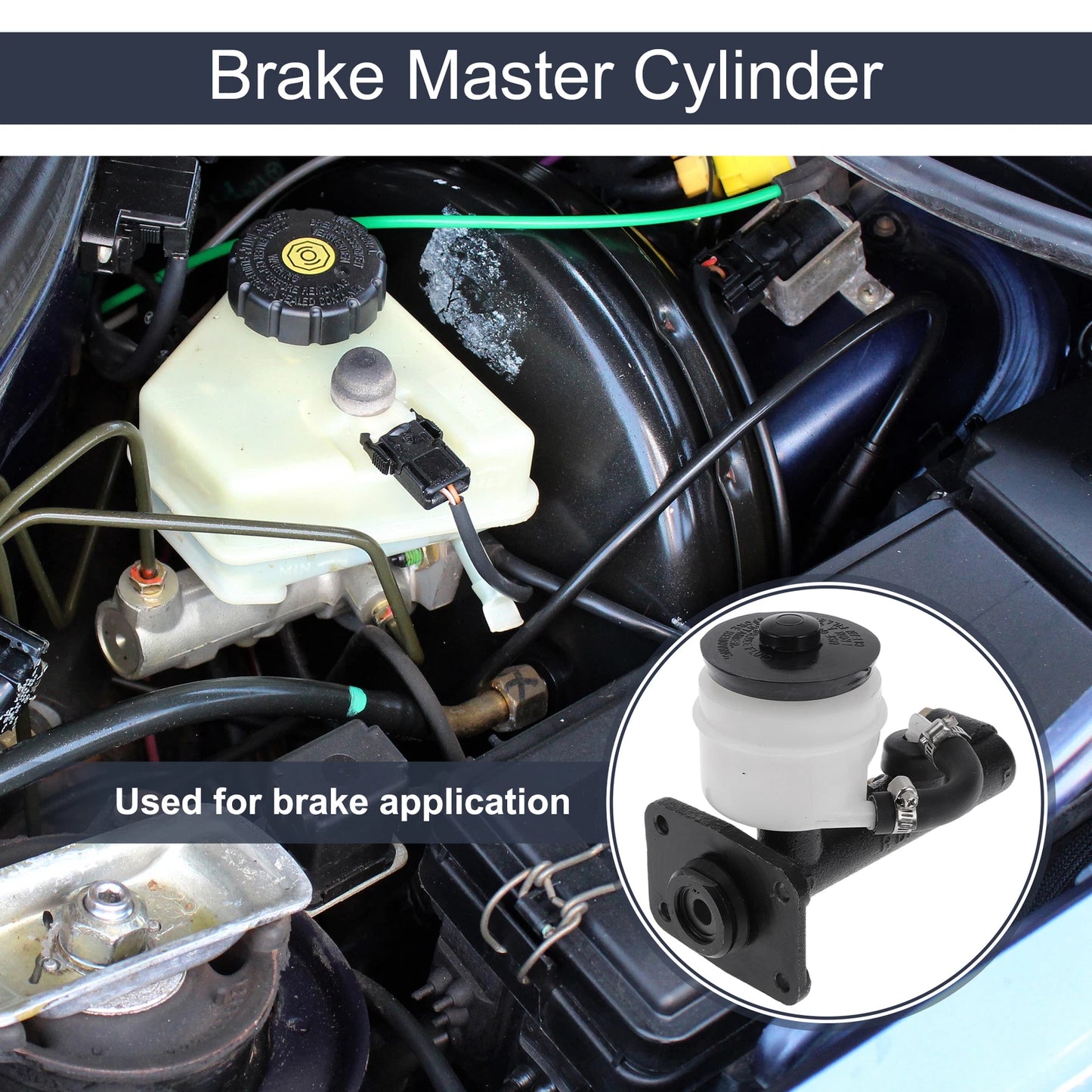 Brake Master Cylinder with Reservoir No. 4720160120 for Toyota Land Cruiser (1982–1996)