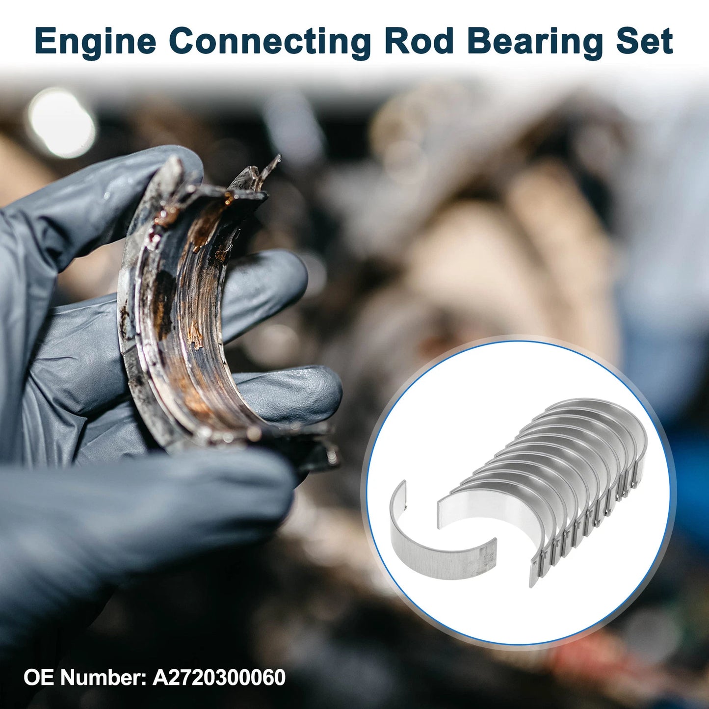 Connecting Rod Bearing Set No.A2720300060 for Mercedes-Benz