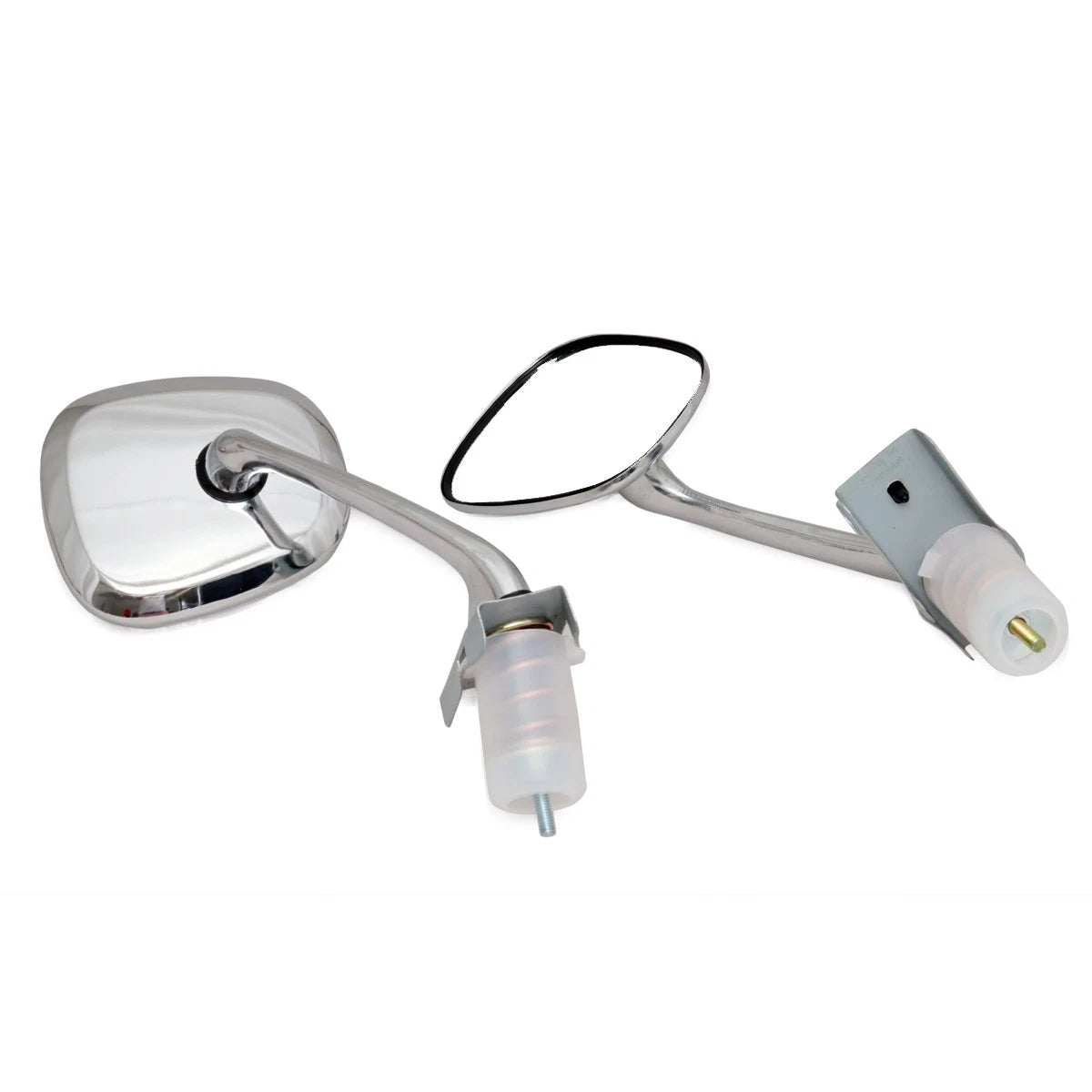 Chrome Fender Mirrors x2 for Mitsubishi Dodge Plymouth Colt Champ Mirage 1978-1989