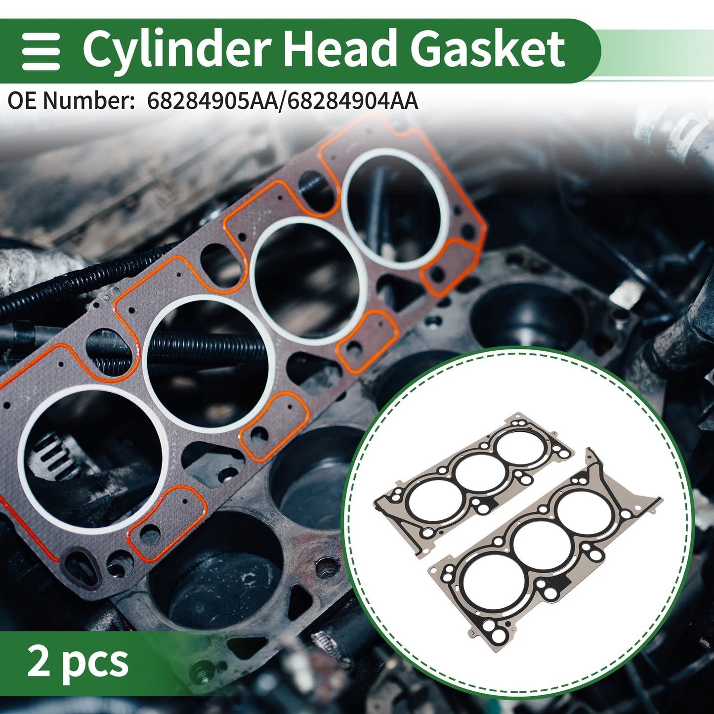 Cylinder Head Gasket for Chrysler Pacifica (2017–2025) No. 68284905AA