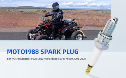 Ignition Coil Spark Plug Cap Boot for Yamaha Raptor 660R (2001–2005)