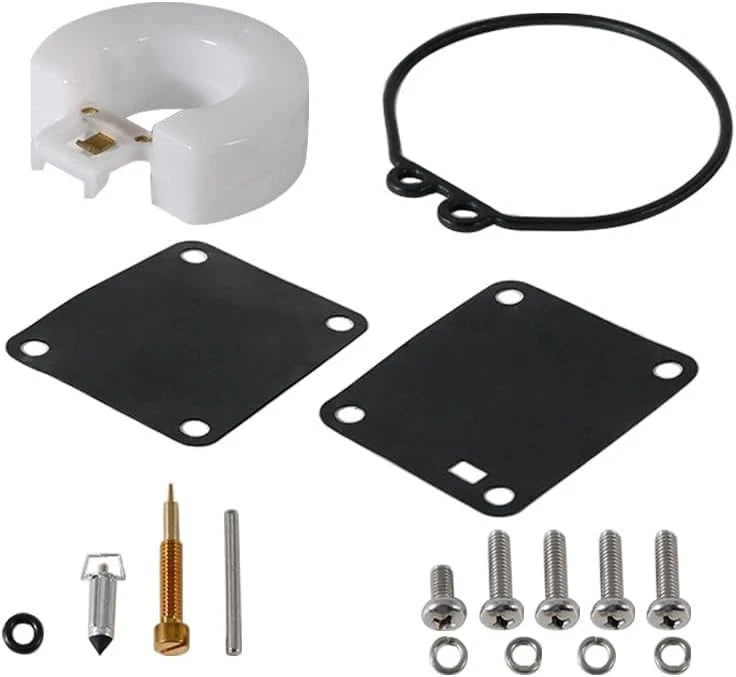 Carburetor Repair Kit for Yamaha 3 6 8 HP Outboard Engines (No Year Specified)