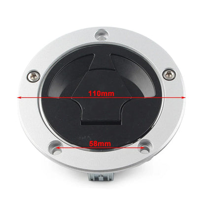 Fuel Gas Tank Cap Cover Lock Keys for Kawasaki Ninja ZX6R (2007-2008)