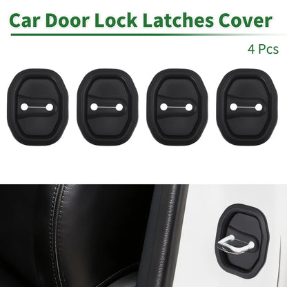 Set of 4 Door Lock Latches Covers for Jeep Wrangler (2008–2021)