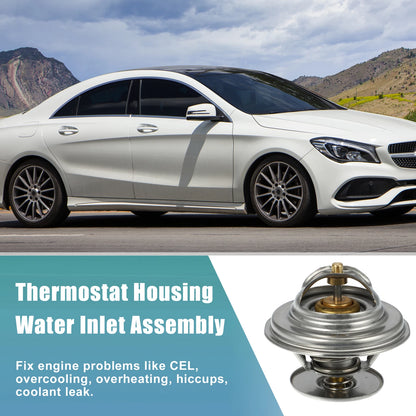 Engine Coolant Thermostat 0022037675 for Mercedes-Benz C280 E320 (1994–1997)
