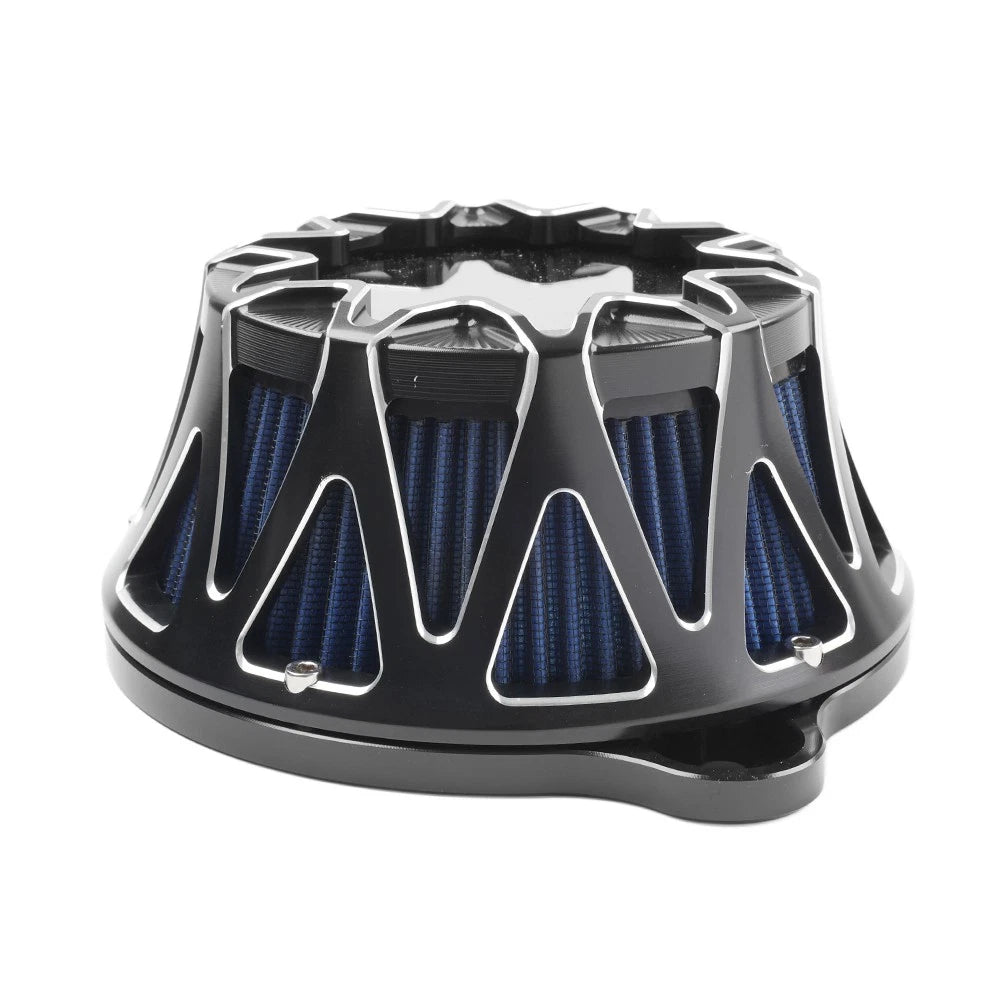 10.5" Pullback Handlebar Risers Clamps for Harley Dyna Softail Sportster (1")