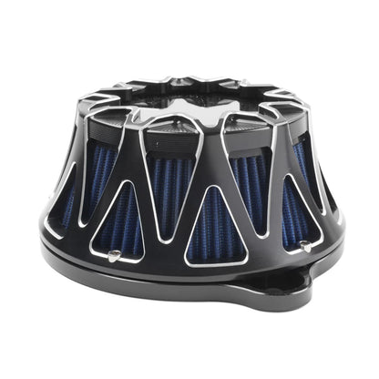 10.5" Pullback Handlebar Risers Clamps for Harley Dyna Softail Sportster (1")