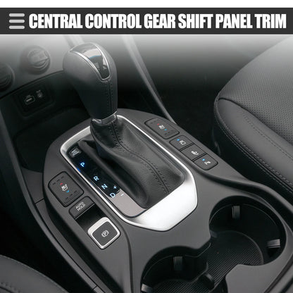 Carbon Fiber Central Control Gear Shift Panel Trim for Dodge Durango (2014-2017)
