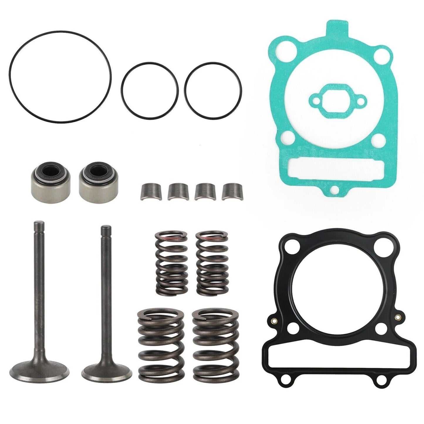 Complete Engine Gasket Valves Kit for Yamaha Warrior Raptor YFM 350 (1987–2013) A10