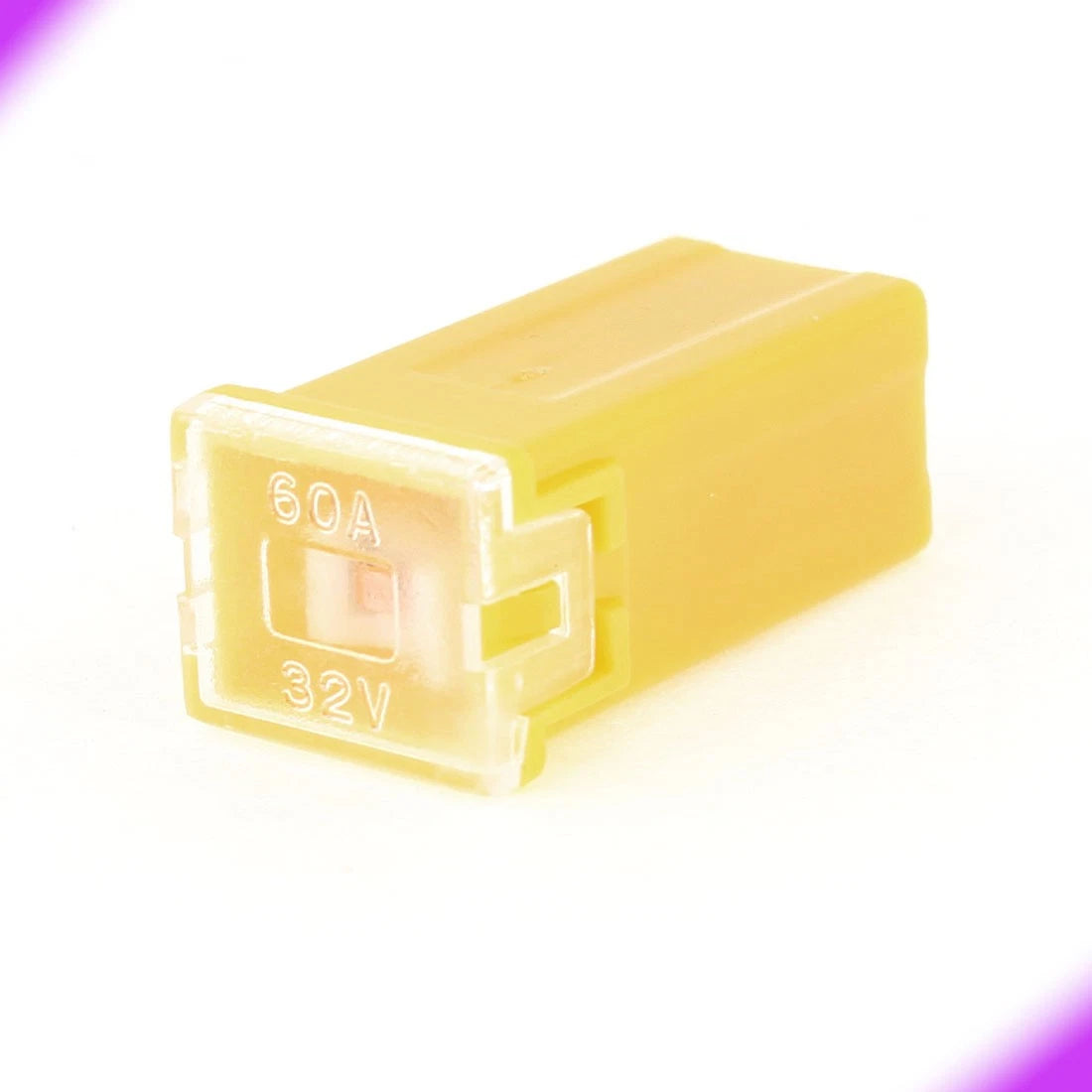 32V Female PAL Mini Fuse Yellow for Truck SUV