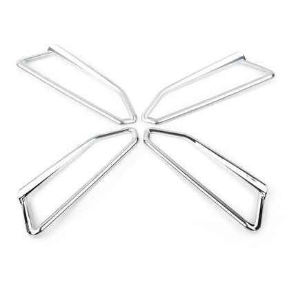 Chrome Front Fog Light Eyebrow Trim Accents for Honda Goldwing GL1800 (2018-2023)