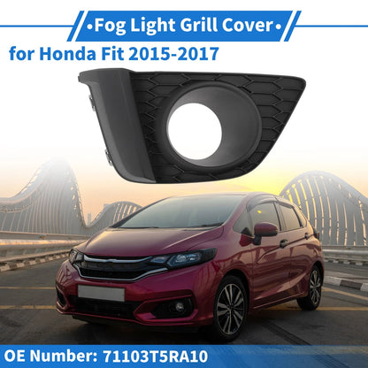 Front Right Fog Light Grill No. 71103T5RA10 for Honda Fit (2015–2017)