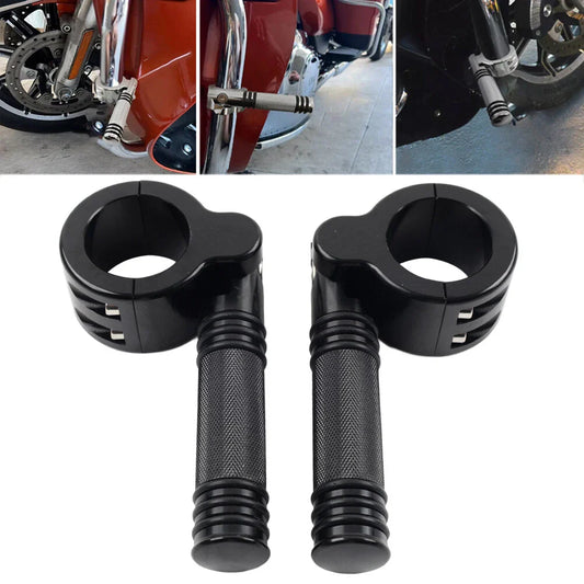 1-1/2" Engine Crash Bar Footpeg Clamp for Harley