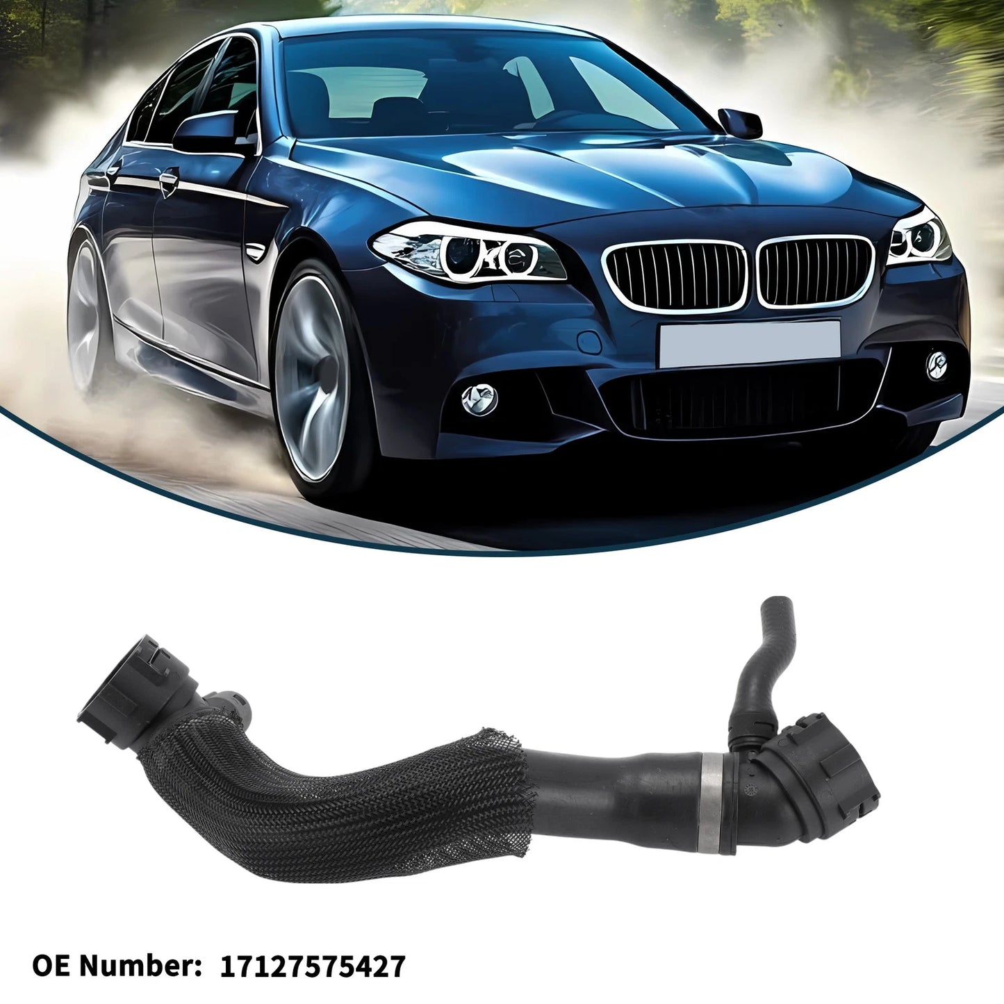 Radiator Hose No. 17127575427 for BMW 5er (2010–2013)
