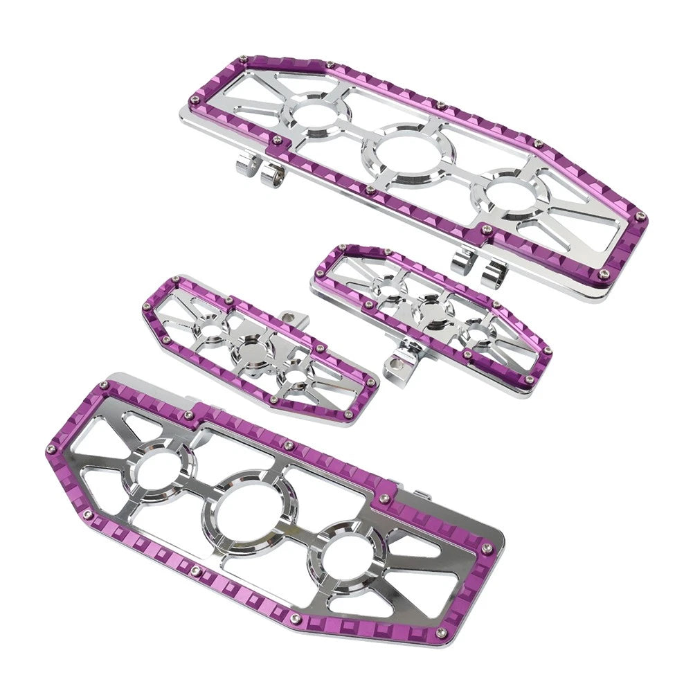 Chrome CNC Air Cleaner Intake Filter Kit for Harley Touring Dyna Softail