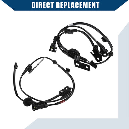 2X Rear ABS Wheel Speed Sensor for Hyundai Sonata (59930-C1000/59910-C1000)