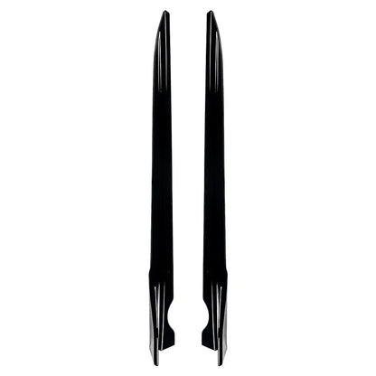 Skirt Extensions  Left Right for BMW G05 X5 LCI M Sport (2019-2025) Glossy Black