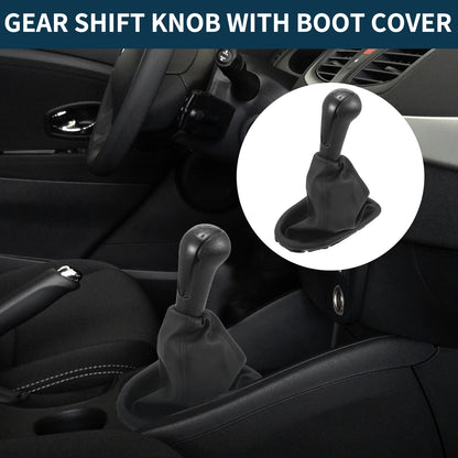 5 Speed Manual Gear Shift Knob with Cover for Chevrolet Spark (2011–2016)