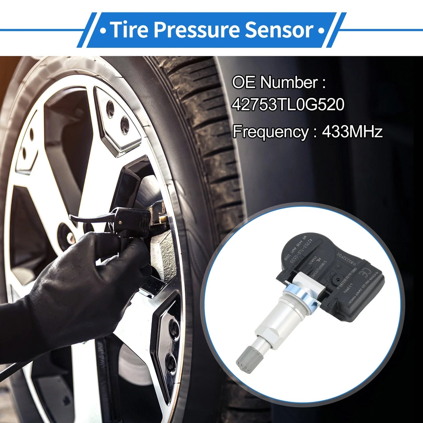 TPMS Sensor for Honda Accord 2013-2018 (2 x Sensors)