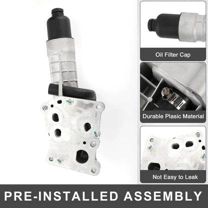 Engine Oil Filter Base Housing for Mercedes-Benz SLK250 (2012-2016)