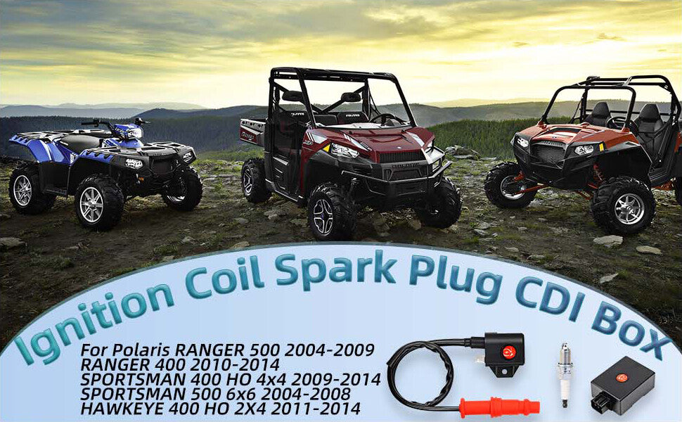 Ignition Coil for Polaris Sportsman 400 2009–2014, Sportsman 500 2004–2008