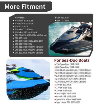 Engine Motor Mounts for Sea-Doo Fish Pro GTX 155 170 215 230 300 325 (2018–2023)