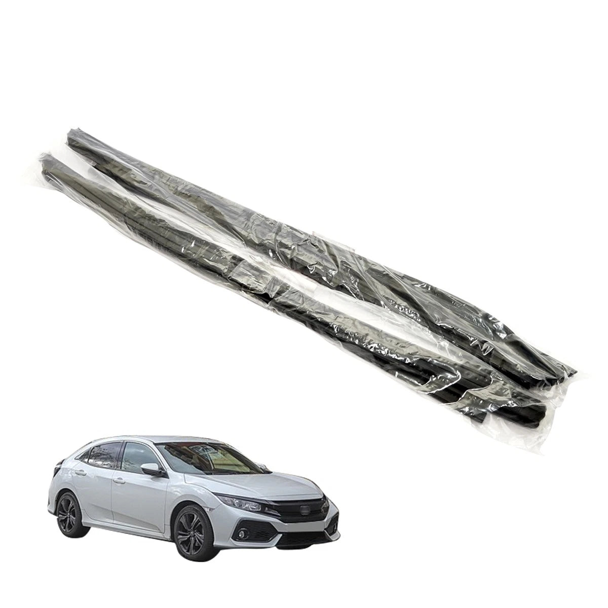 Front Door Glass Run Channel Seal for Honda Civic Sedan 2012–2015