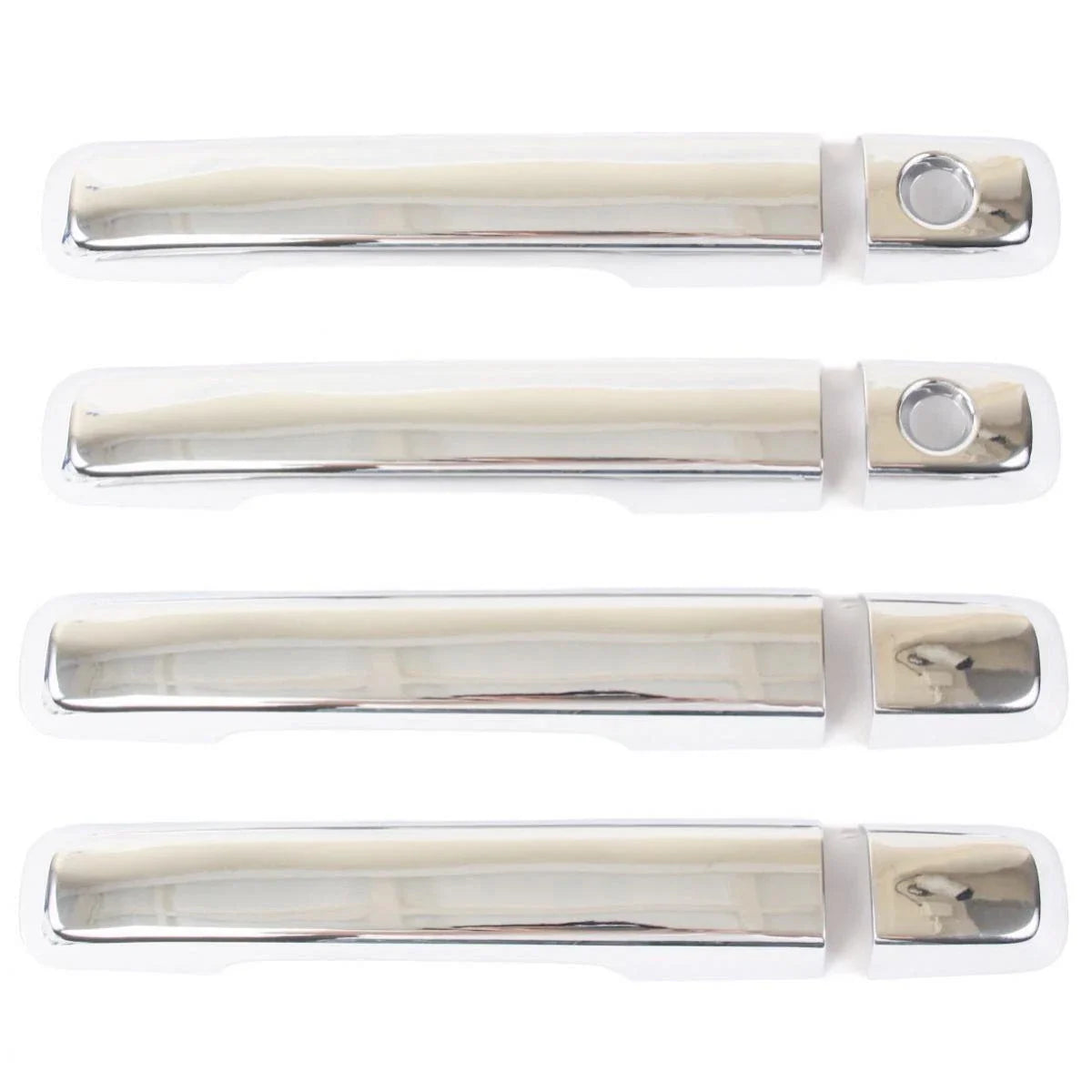 Exterior Door Handles Cover Trim Chrome Set 4 Fits Isuzu D-Max Truck 2011-15 D05