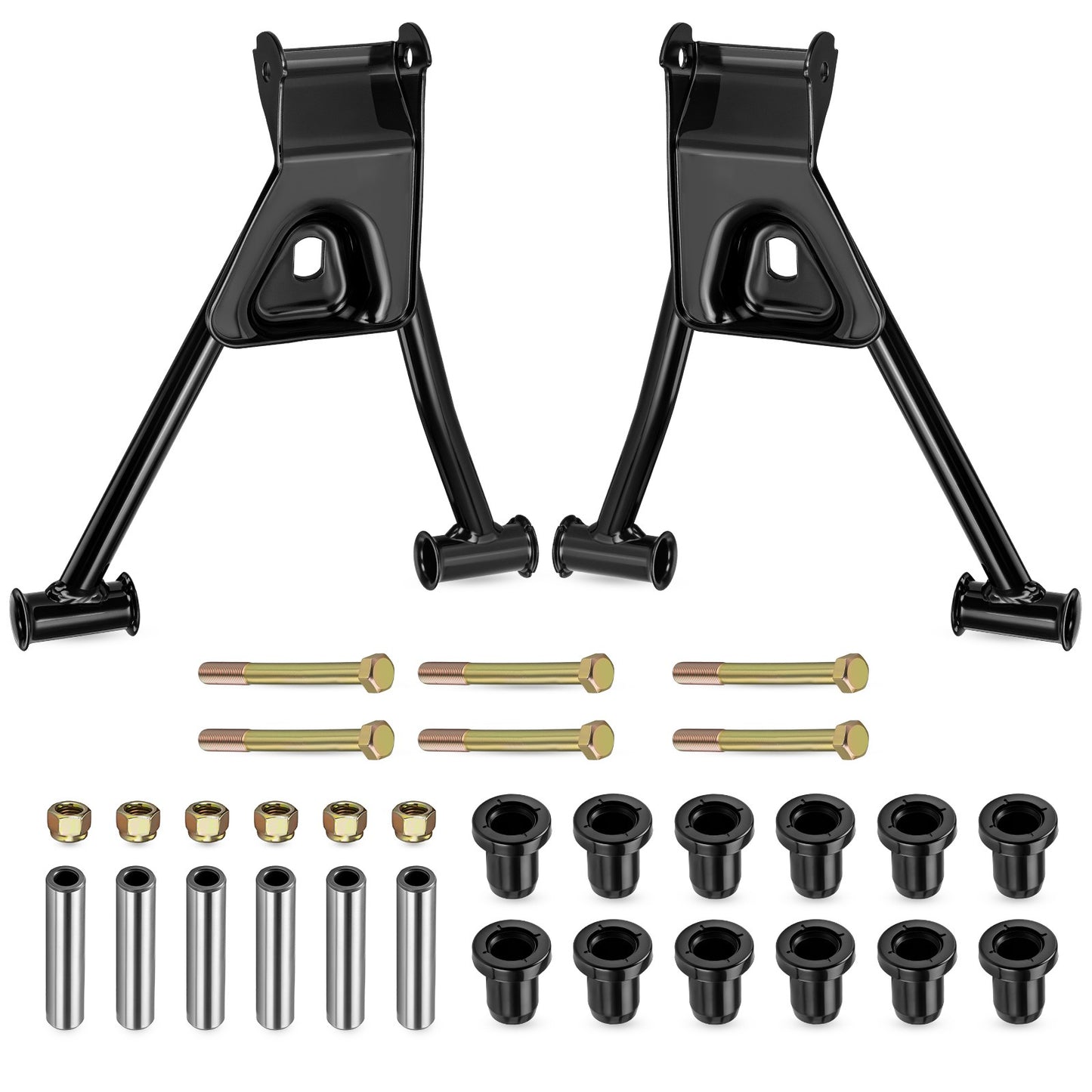 Set of 2 Rear Upper A-Arms with Bushing Kit for Polaris Sportsman 400 (2003–2005)
