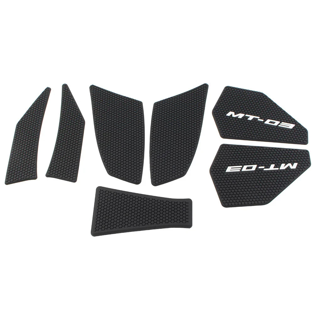 Rubber Grips Tank Side Knee Pads for Yamaha MT-03 (2021 - Present)