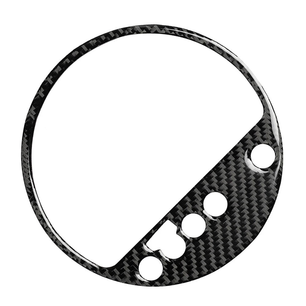 Carbon Fiber Armrest Storage Box Cover Trim for Audi A3 S3 (2013–2020)