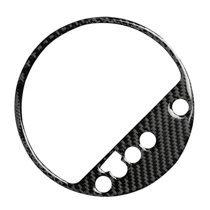 Carbon Fiber Armrest Storage Box Cover Trim for Audi A3 S3 (2013–2020)
