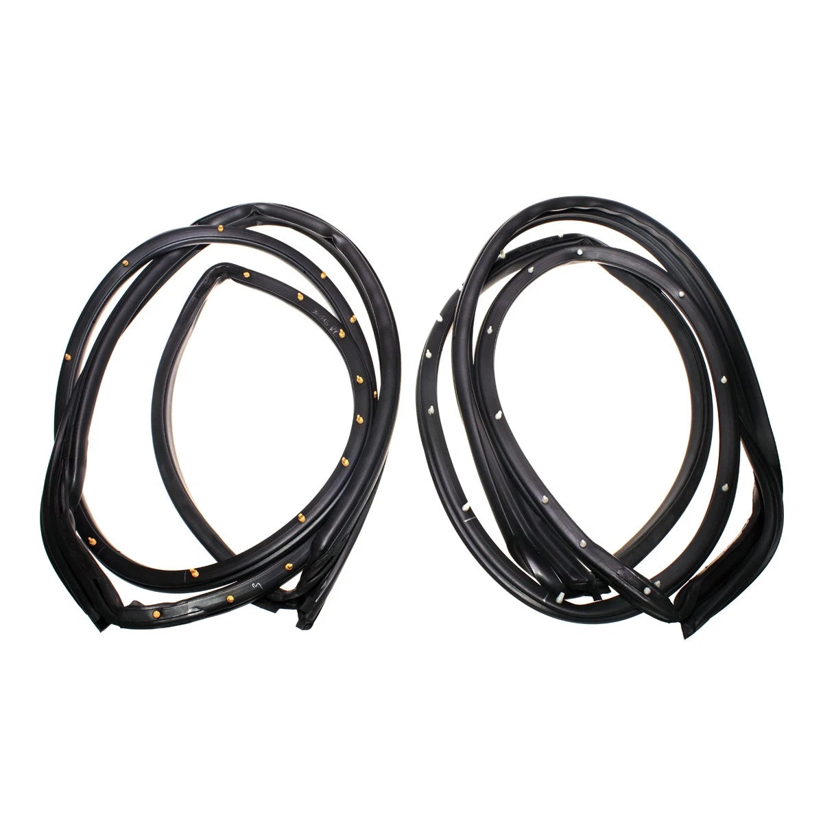 Rear Door Weatherstrip Seal Set for Honda Accord Sedan (1990–1993)