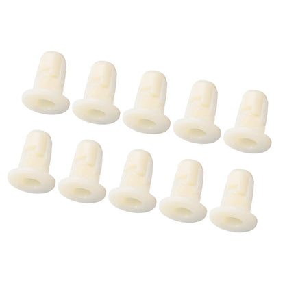 10 x Premium Plastic Under Cover Nut Grommet Trim Clips