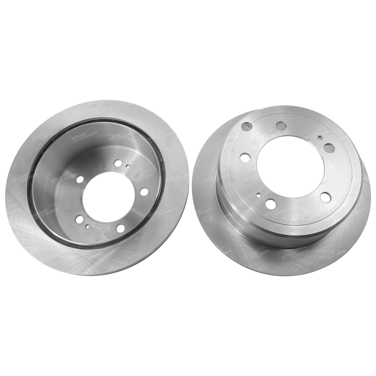 2 Rear Disc Rotors for Toyota Landcruiser (1998–2007)