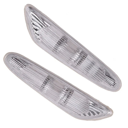 2 x Clear Fender Side Turn Signal Indicators for BMW 128i (2008-2013)