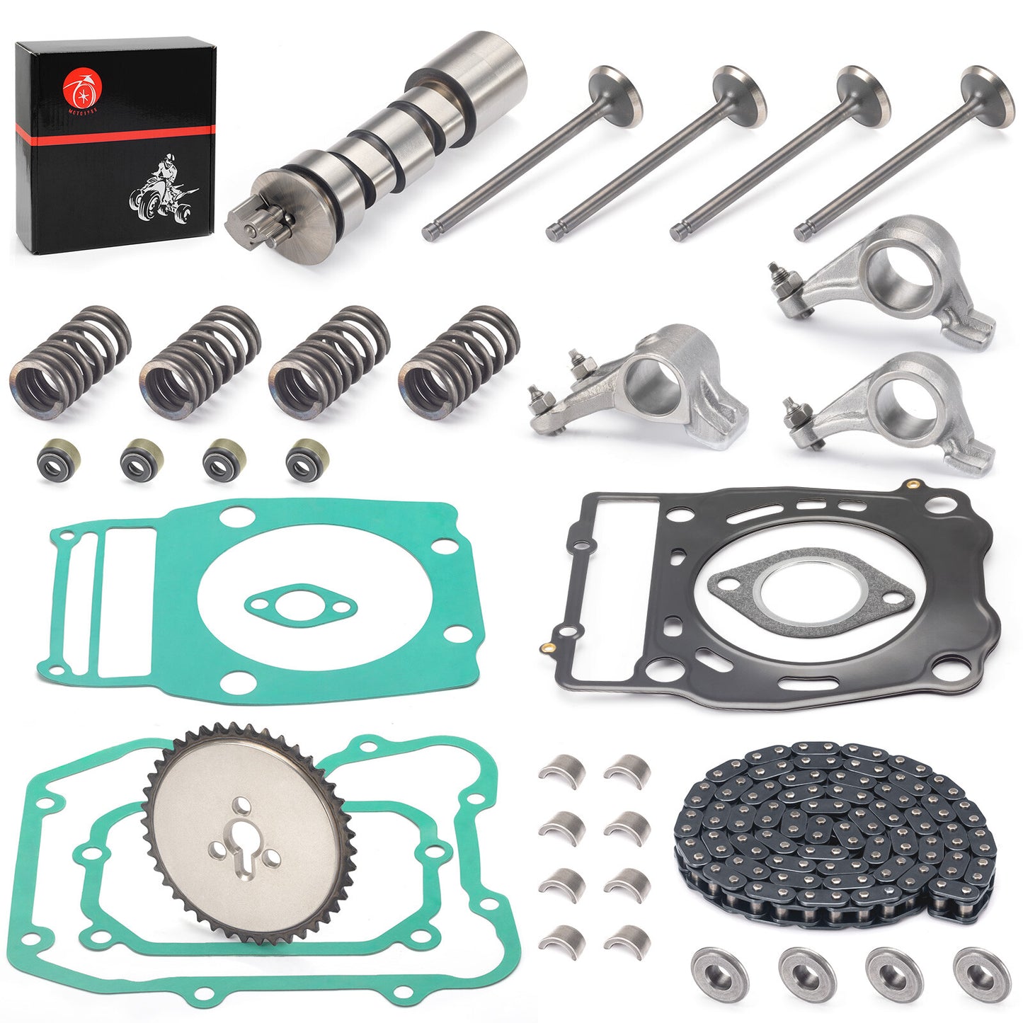 Rocker Arm Timing Chain & Valve Kit for Polaris Ranger 425 500 (2006–2014)