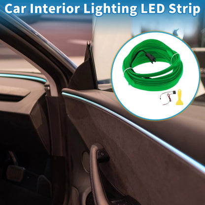 LED Strip Interior Decoration Lighting for Car (12V) Green