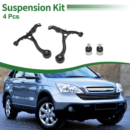 4pcs Front Suspension Kit Control Arm Ball Joint for Honda Accord (No.K500081)
