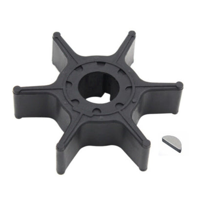 Water Pump Impeller & Key for Yamaha Outboard 2 Stroke 9.9 15 HP (1990–2023)
