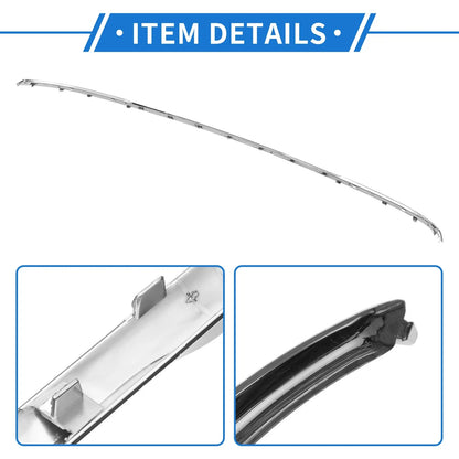Rear Lower Center Bumper Grille Trim for Mercedes-Benz W212/E (2014-2015)