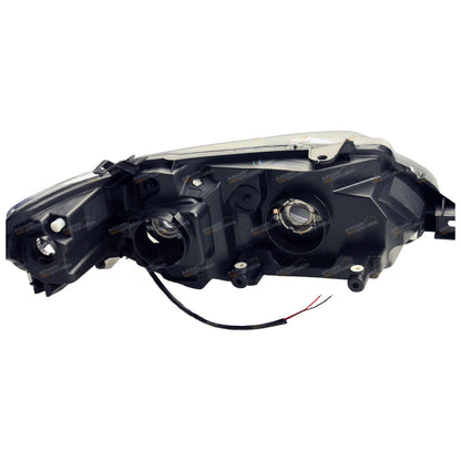 LH Black Angel Eyes Headlight for Ford FG Falcon XR6 XR8 (2008)