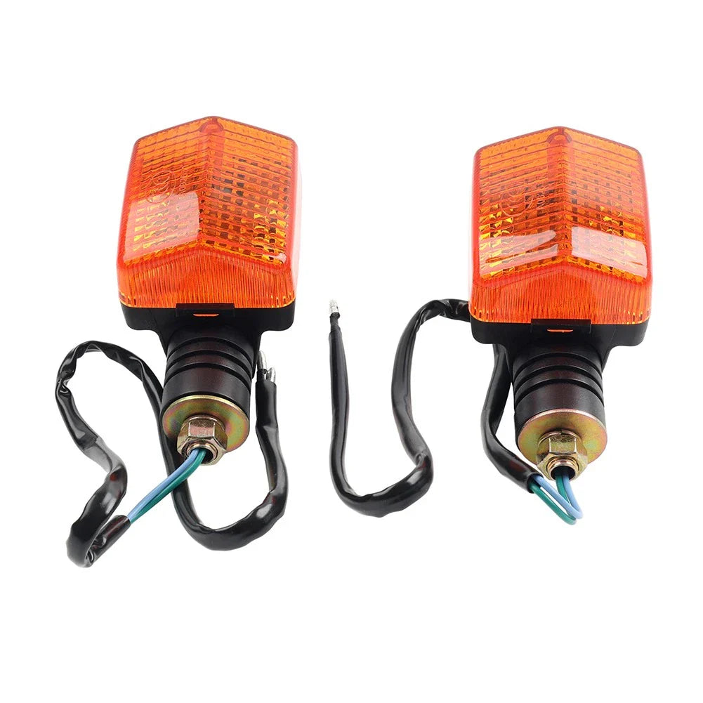 Pair Turn Signal Indicator Lights for Honda XR250L XR650L CB125 Twin