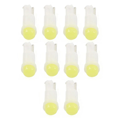 T5 1 SMD White Dashboard Indicator Light Bulbs for Car Instrument