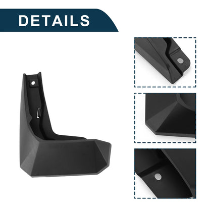 Set of 2 Mud Flaps Splash Guards for Toyota bZ4X (2022–2023)
