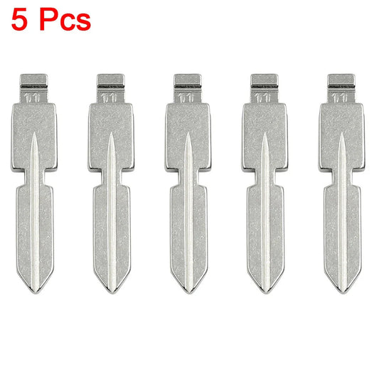 5 x Flip Remote Folding Key Blades for Mercedes Benz 124, 126, W140, S320