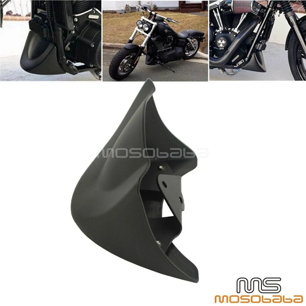 ABS Front Chin Spoiler for Harley Dyna Super Glide Custom (2006-2017)