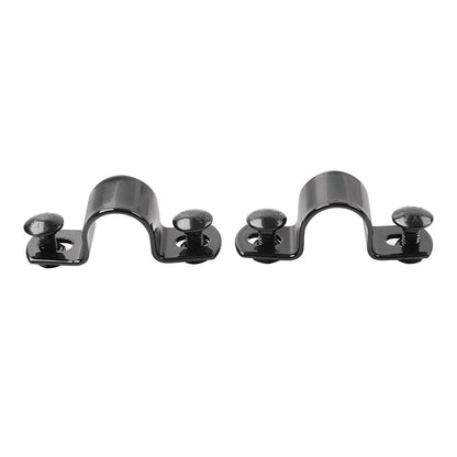 Black Rear Mudguard Mount U-Clamp for Harley Hydra Glide FL (1941-1957)